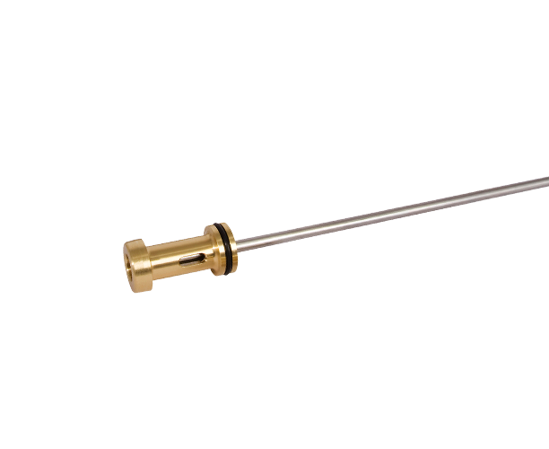 Bubbler Base: 1/4-28 Thd, 9/16 D