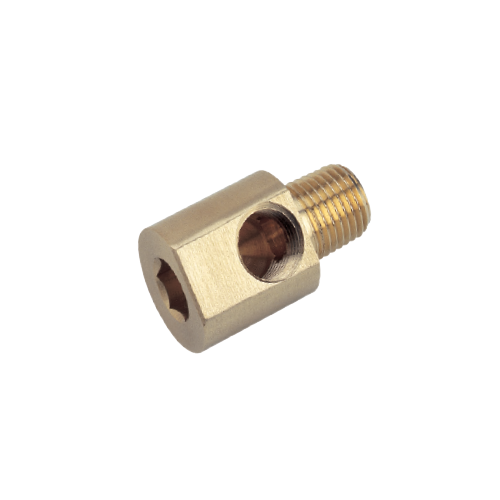 Hex Key Street Elbow (Brass): 1/4 X 3/8