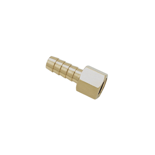 Female Hose Barb: 3/8 X 1/2