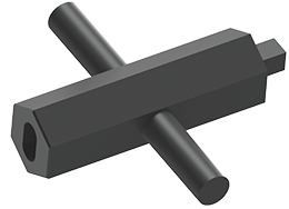 Wrench for Front Loading Bush: 1"
