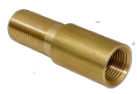 Hex Key Ext Pipe Nipple: 1/4 x 2.5"
